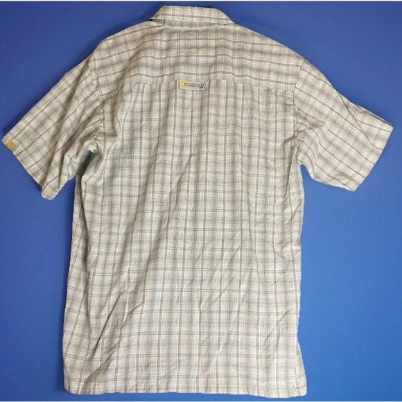 Boardsports Men's Button-Up Light Plaid Shirt Sz M Streetwear Skater Surfer - Picture 2 of 9